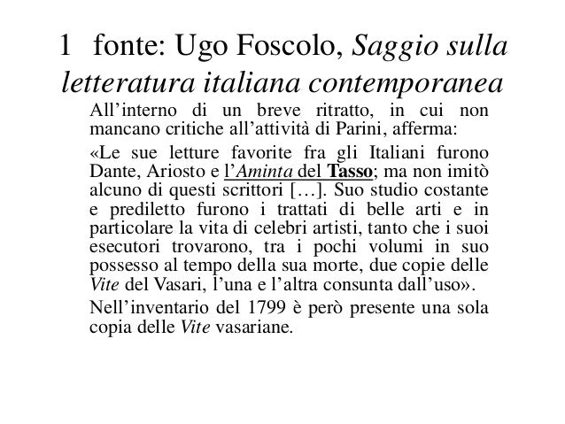 foscolo saggio breve foscolo saggio breve